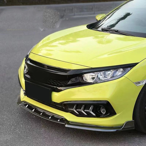 Spoiler avant inférieur PP 3 pièces, lèvre de pare-chocs, lèvre avant, séparateur ABS pour <span class=keywords><strong>Honda</strong></span> <span class=keywords><strong>Civic</strong></span> X 2019 <span class=keywords><strong>2020</strong></span> 2021 - Product Image 2