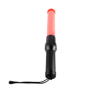 กระบองไฟจราจร LED แบบชาร์จไฟได้ หลายฟังก์ชั่น สีแดงกระพริบ ลดราคาพิเศษ - Product Image 1