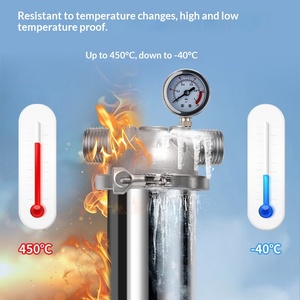 Filtro Acqua ad Alta Pressione Lvyuan in Acciaio Inox <span class=keywords><strong>304</strong></span>, Alloggiamento 5"/10"/20", <span class=keywords><strong>Cartuccia</strong></span> PP Ecologica, Certificato GS/CE/ISO - Product Image 2