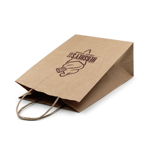 High Quality Gift Paper <b>Bag</b> Twisted Handle Carry <b>Bag</b> with Handle for Christmas Gift - Product Image 2