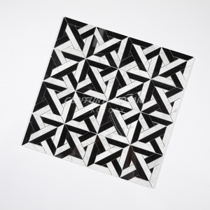 <span class=keywords><strong>Mosaico</strong></span> del secolo nuovo Design originale <span class=keywords><strong>mosaico</strong></span> in marmo bianco e nero pavimento a parete croce <span class=keywords><strong>mosaico</strong></span> in <span class=keywords><strong>pietra</strong></span> <span class=keywords><strong>naturale</strong></span> per cucina bagno - Product Image 4