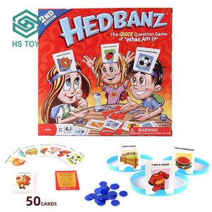 HS Happy Party Devinez <span class=keywords><strong>qui</strong></span> <span class=keywords><strong>suis</strong></span>-<span class=keywords><strong>je</strong></span> <span class=keywords><strong>Jeu</strong></span> 2 à 4 joueurs <span class=keywords><strong>Jeu</strong></span> de cartes en papier amusant pour la famille - Product Image 2