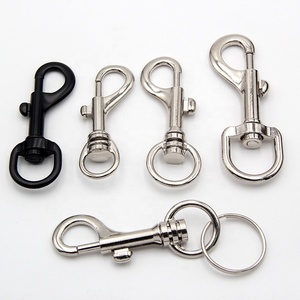 Prezzo all'ingrosso in acciaio moschettone girevole ganci a scatto per borsa da bagaglio accessori in ottone gancio a scatto in metallo fibbia guinzaglio per cani - Product Image 4