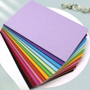 A5 Notebook Diary Notebook Notepad Stitching Binding Soft Copybook 30 Sheets Colorful Paper Exercise Book Office/School/Daily - Product Image 1