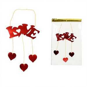 Decorazione d'amore da 17,5 pollici, 120 pezzi/scatola, articoli per San Valentino, modello 83874 - Product Image 1