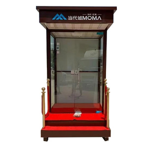 Caseta de Vigilancia Portátil Individual para Exteriores, Modelo City Moma Contemporáneo, con Marco de Aluminio, Impresión Digital, Ideal como Regalo de Bienvenida - Product Image 1