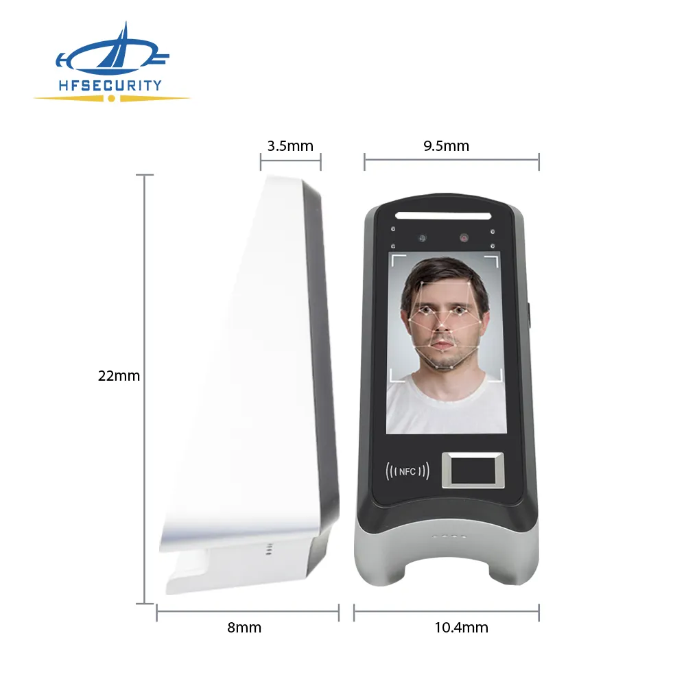 HFSecurity X05 World First Android Facial Fingerprint Iris Time Attendance & Access control Products