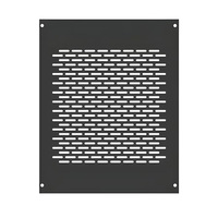 Lámina Metálica Perforada de Acero Inoxidable 304 316, Aluminio Galvanizado, Panel Decorativo para Fachada con Orificios Redondos, Pantalla Arquitectónica CNC
