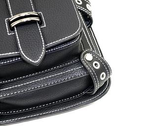 Tas bahu Retro Steampunk, ransel kulit Gotik hitam, tas kaki pinggang aksesori sepeda motor wanita - Product Image 6