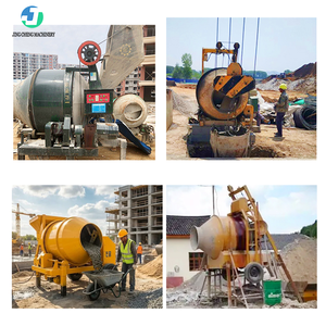 耐用型柴油自装载混凝土搅拌机自动升降料斗350/500L移动式水泥搅拌机 - Product Image 3