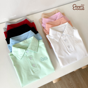 Polo pour enfants en coton, fabrication directe d'usine, t-shirt personnalisé avec logo, confortable, vêtements décontractés pour garçons et filles - Product Image 5