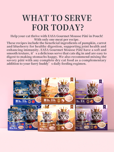 Mousse de viande humide EASA Gourmet avec plusieurs saveurs |   Friandise savoureuse pour <span class=keywords><strong>chat</strong></span>, riche en protéines, de qualité supérieure - Product Image 5