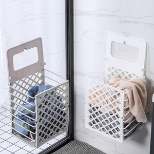 ตะกร้าตาข่ายใส่เสื้อผ้าพลาสติกพับได้เป็นมิตรกับสิ่งแวดล้อมสำหรับใส่ในห้องนอน - Product Image 6