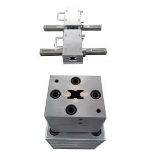 PE WPC keel 40mmx40mm extrusion tools molds mould die tools for single cavity making machine