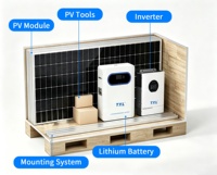 Centrale solaire T.Y.L 7kW 6kW 10kW 12kW SES pour usage domestique en dacha, compatible TV, éclairage et charge domestique, système photovoltaïque