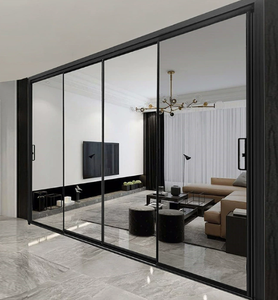 Puertas y ventanas corredizas de aleación de aluminio de alta calidad con vidrio aislante antirrobo ISO9001 - Product Image 1