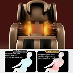 Elektrische Schwerelosigkeit Ganzkörper <span class=keywords><strong>massage</strong></span> Sofa Recliner Leders essel mit musikalischer Funktion für Luxus Raum dekoration Bein Taille - Product Image 4