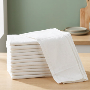Serviettes de cuisine en coton tissé de haute qualité, écologiques, à séchage rapide, ultra absorbantes, OEM ODM, étiquette privée, vente en gros - Product Image 1