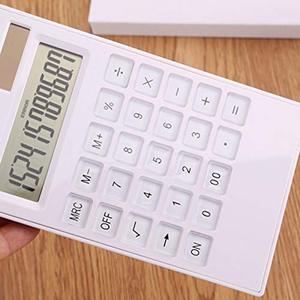 Calculatrice solaire de bureau 12 chiffres pour étudiants, outils de papeterie professionnelle, vente en gros - Product Image 5