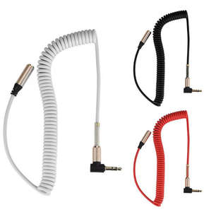 สายต่อขยายสัญญาณเสียง3.5มม. แจ็ค3.5มม. สายต่อขยายสัญญาณเสียงตัวผู้-ตัวเมียสายยืดหดได้ - Product Image 5