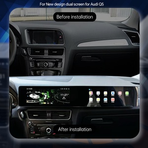 Radio Multimedia para Auto con Pantalla Curva 3D Android de 21 Pulgadas, Interacción de Pantalla Dual, para Audi Q5 2009-2017, Reproductor Estéreo, CarPlay, Navegación GPS - Product Image 3