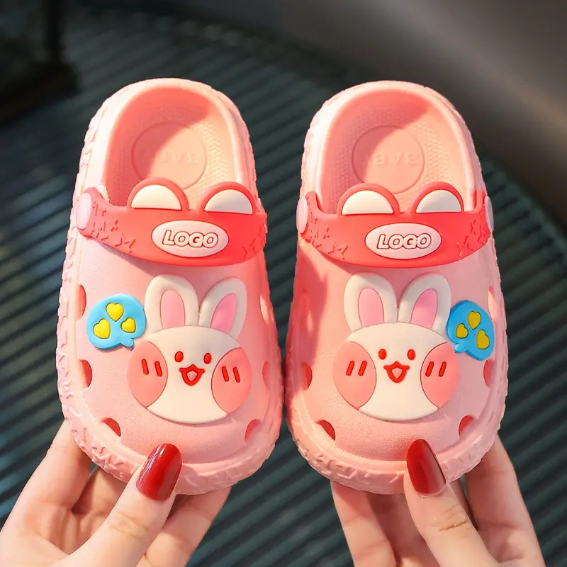 2023 New Design Garden Shoes Quick Drying Cartoon Slippers Clogs Shoes Lightweight Soft Sandals for Kids Boys Girls