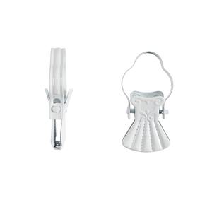 Jeu de 10 pinces blanches - Product Image 1