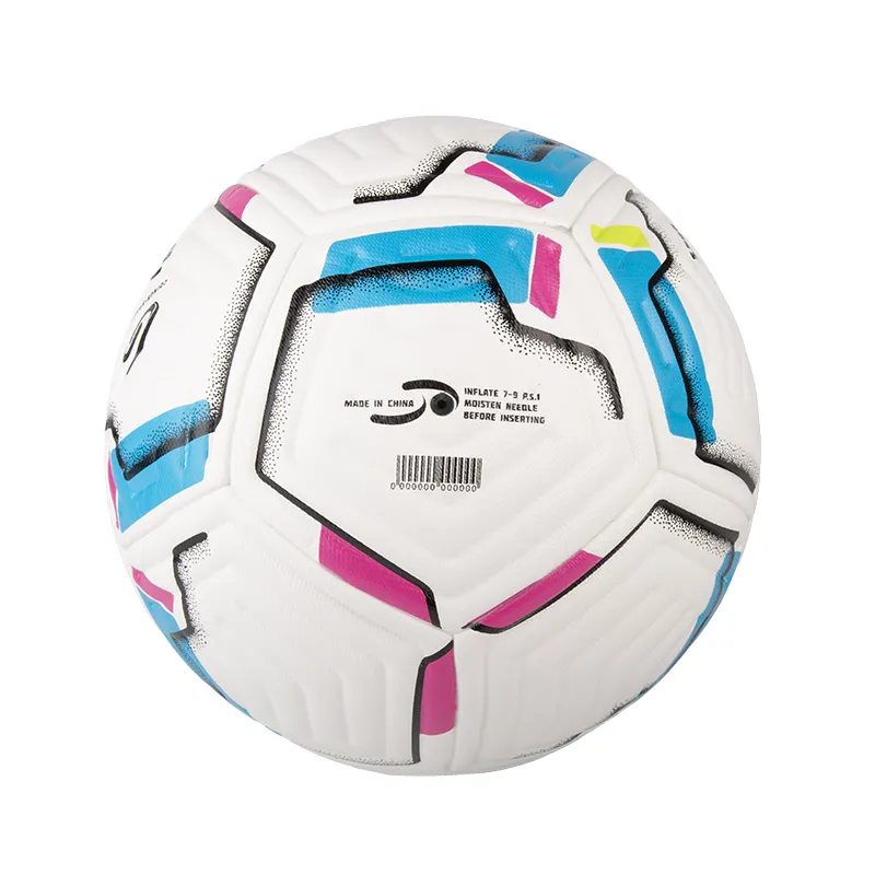 2024新しい高品質卸売カスタムサイズ5公式PUマッチユーススポーツSAoccerボールプレゼントとしてサッカーボールを購入