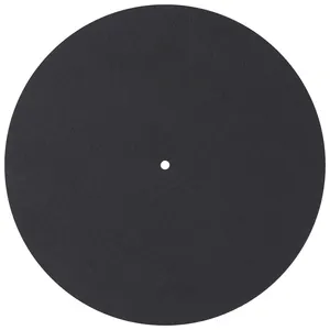 Tapete de feltro para discos de vinil antiestático slipmats