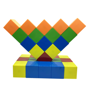 Đồ Chơi Montessori Cảm Giác Học Tập Mầm Non Khối Từ Tính Đồ Chơi Trẻ Mới Biết Đi Khối Từ Tính 3D Lớn - Product Image 1