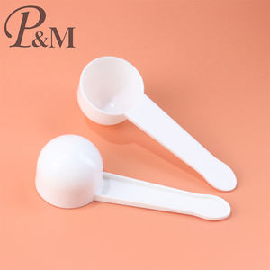 P & <span class=keywords><strong>M</strong></span>出厂价食品级PP 30毫升-50毫升注塑ISO9001认证的粉末塑料量匙和勺 - Product Image 3