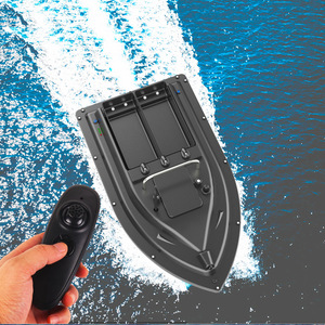 Bateau de pêche télécommandé D16C 54x27x21cm avec double bac à appâts, télécommande, alimentation par batterie, contrôle de croisière et retour à une touche - Product Image 2