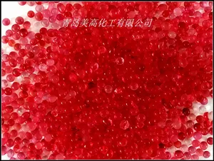 ट्रांसफार्मर रंग बदलने वाले डिसीकैंट 2-5 मिमी चीन फैक्टरी के लिए लाल सिलिका जेल डिसीकैंट