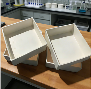 Crisol de Alúmina de Alta Pureza Personalizado Al2O3 para Laboratorio y Fundición de Metales, Materias Primas Cerámicas Industriales - Product Image 2