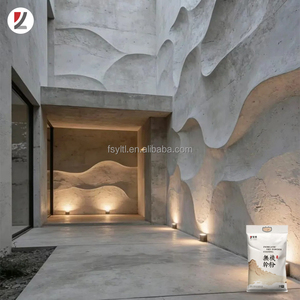 Pittura Ecologica Acrilica Liquida per Cemento Architettonico, Rivestimento per Interni, Microcemento per Pareti e Pavimenti, Pittura Artistica a Trama Continua - Product Image 5