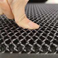 Tapis d'entrée commercial moderne en caoutchouc à motif animalier, en maille, robuste, antidérapant, anti-salissures pour buanderie