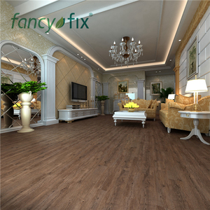 De plástico diseños <span class=keywords><strong>Auto</strong></span> adhesivo de alfombra azulejos los precios en ghana laminado de pvc de madera pisos de vinilo - Product Image 3