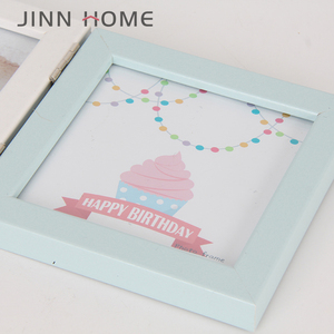 Tùy chỉnh thân thiện với môi bằng gỗ khung hình với khắc logo gấp đôi khung ảnh cho bé của hình ảnh - Product Image 5