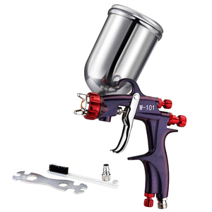 Profissional-Grade W-101G Alta Eficiência HVLP Air Spray Gun Gravity Feed Alloy Industrial-Grade SANPU - Product Image 4