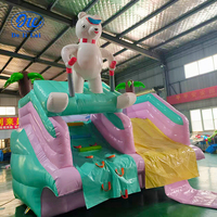 Grand parc aquatique gonflable en PVC, toboggan aquatique, équipement de piscine, certifié CE, utilisation en extérieur, couleur personnalisée, 3 ans de garantie