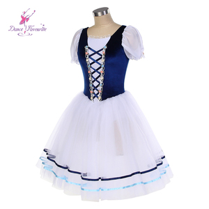 Abito da Balletto Romantico Giselle Moderno 25065 Abbigliamento da Danza per Ballerine Costume Tutù Stile Occidentale - Product Image 4