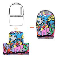 Sac à dos pour lycéen, sac à dos pour ordinateur portable pour hommes et femmes, Mochila imprimé à la mode, sac à dos multifonctionnel, cartable