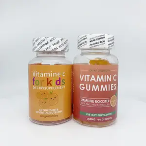 Forma personalizzata Gummies di vitamine organiche vitamine gommose OEM per adulti integratori di compresse di vitamine all'ingrosso caramelle gommose