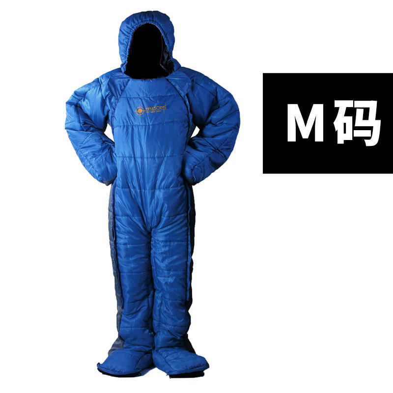 สีฟ้าและสีเทา ขนาด M