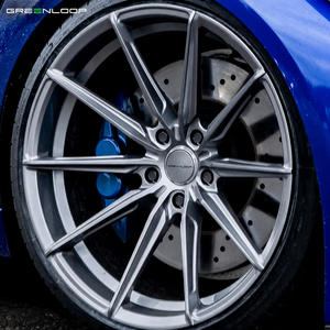 Rines GREENLOOP de Aleación de Aluminio Forjado de Lujo 5x114.3 5x130 5x112 17 19 20 22 24 26 Pulgadas para Autos Deportivos AUDI Rs <span class=keywords><strong>R8</strong></span> <span class=keywords><strong>BMW</strong></span> E32 - Product Image 6