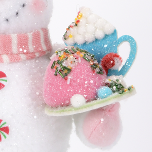 2026 mới máy tính để bàn pastel dễ thương bánh người tuyết sang trọng thương mại trang trí Giáng sinh - Product Image 3