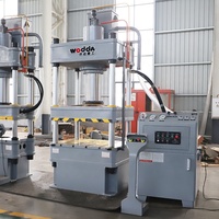Presse hydraulique à quatre colonnes pour forgeron verticale, utilisée pour l'atelier, presse hydraulique 100t