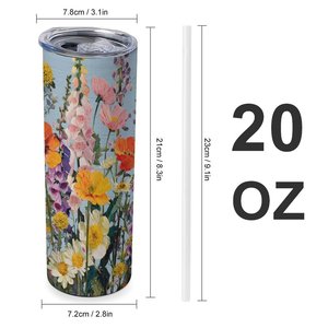 Gobelet isotherme droit de 20 oz en acier inoxydable de qualité alimentaire pour voiture, personnalisable par sublimation, vente en gros - Product Image 2