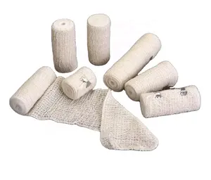 Hongan different types crepe bandage 10 cm x 4.5 meters natural color elastic crepe bandage