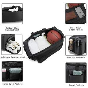 Bolsa de Lavandería Plegable y Resistente de Tela Chenilla con Malla Transpirable y Cierre para Lavadora, Muestra Gratuita - Product Image 6